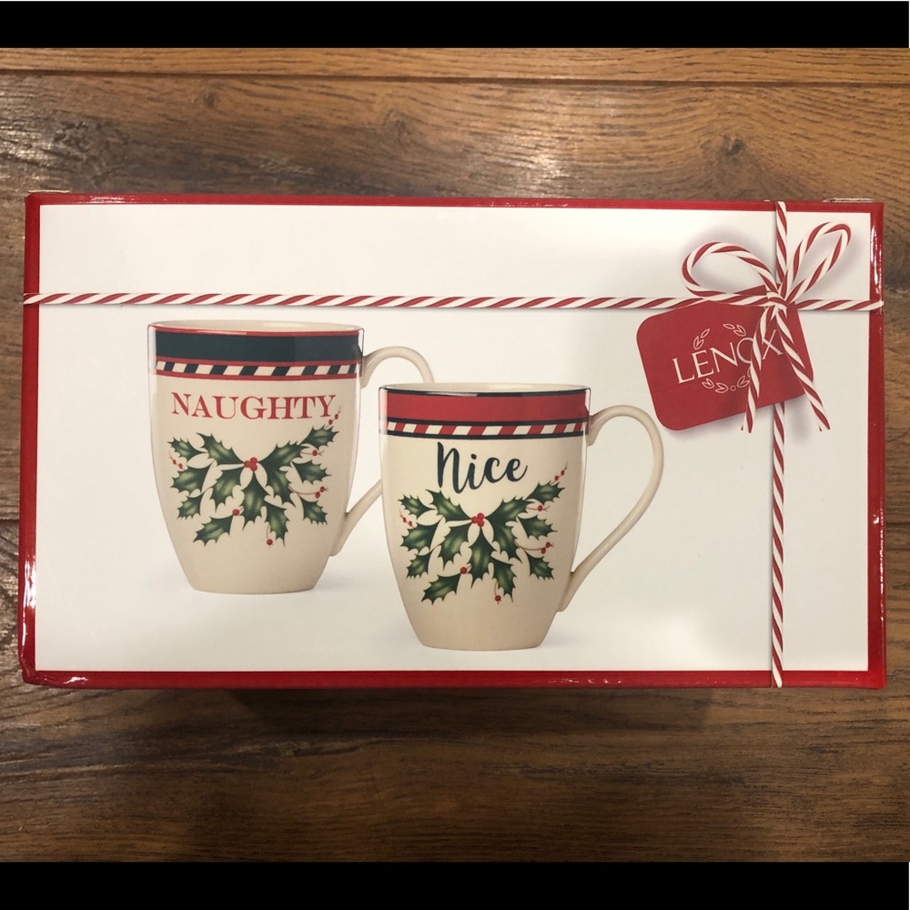 Lenox Naughty & Nice Mugs